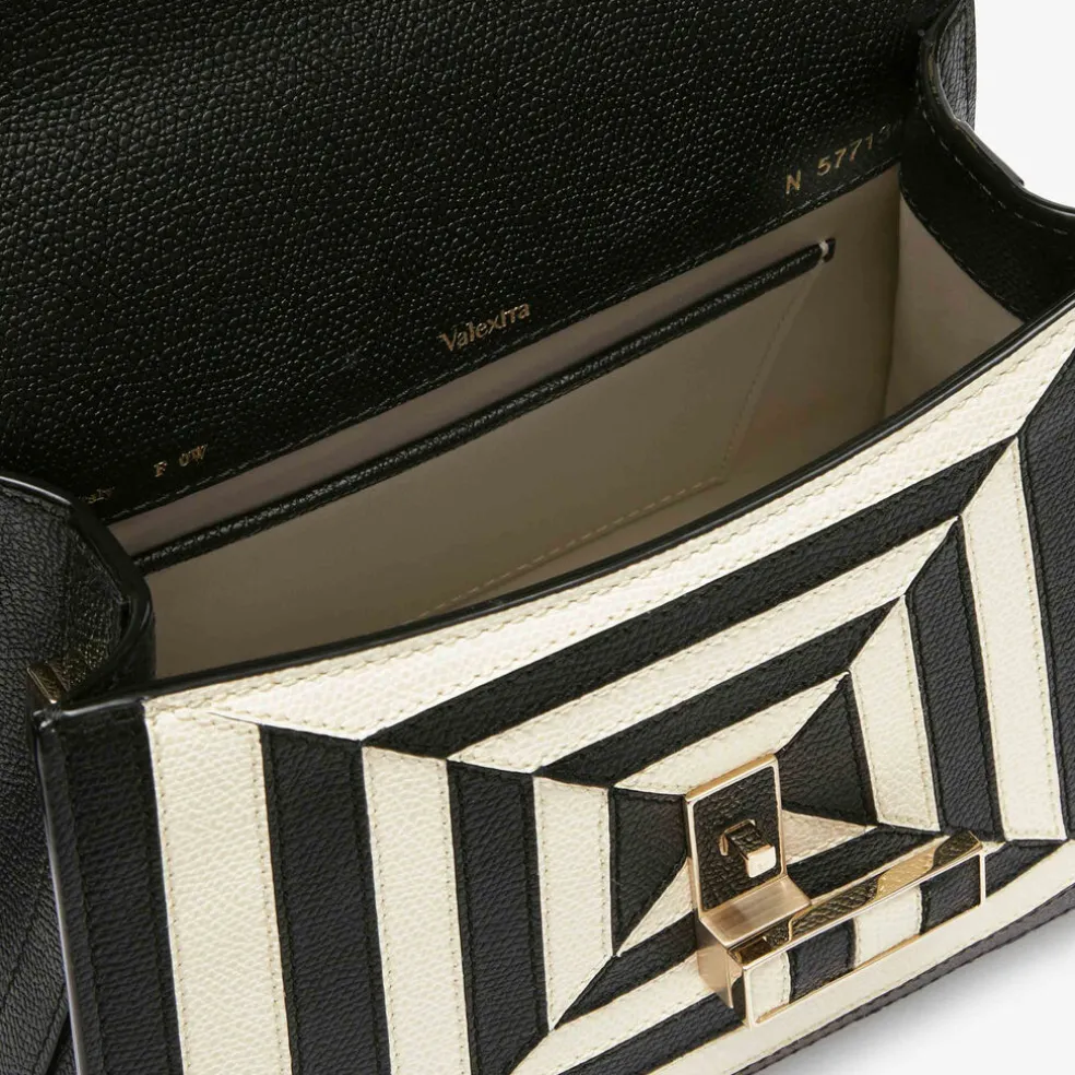 Iside Intarsia Optical Top Handle Mini Bag