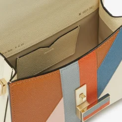 Iside Intarsia Volti Crossbody Micro Bag