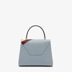 Iside Intarsia V-Stripes Top Handle Mini Bag
