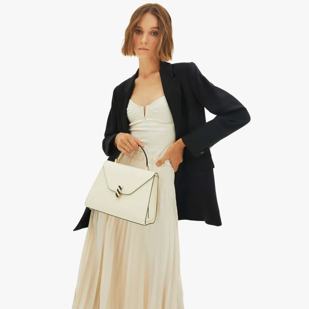 Iside Plexi Top Handle Medium Bag