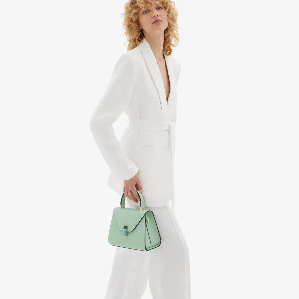 Iside Plexi Top Handle Mini Bag