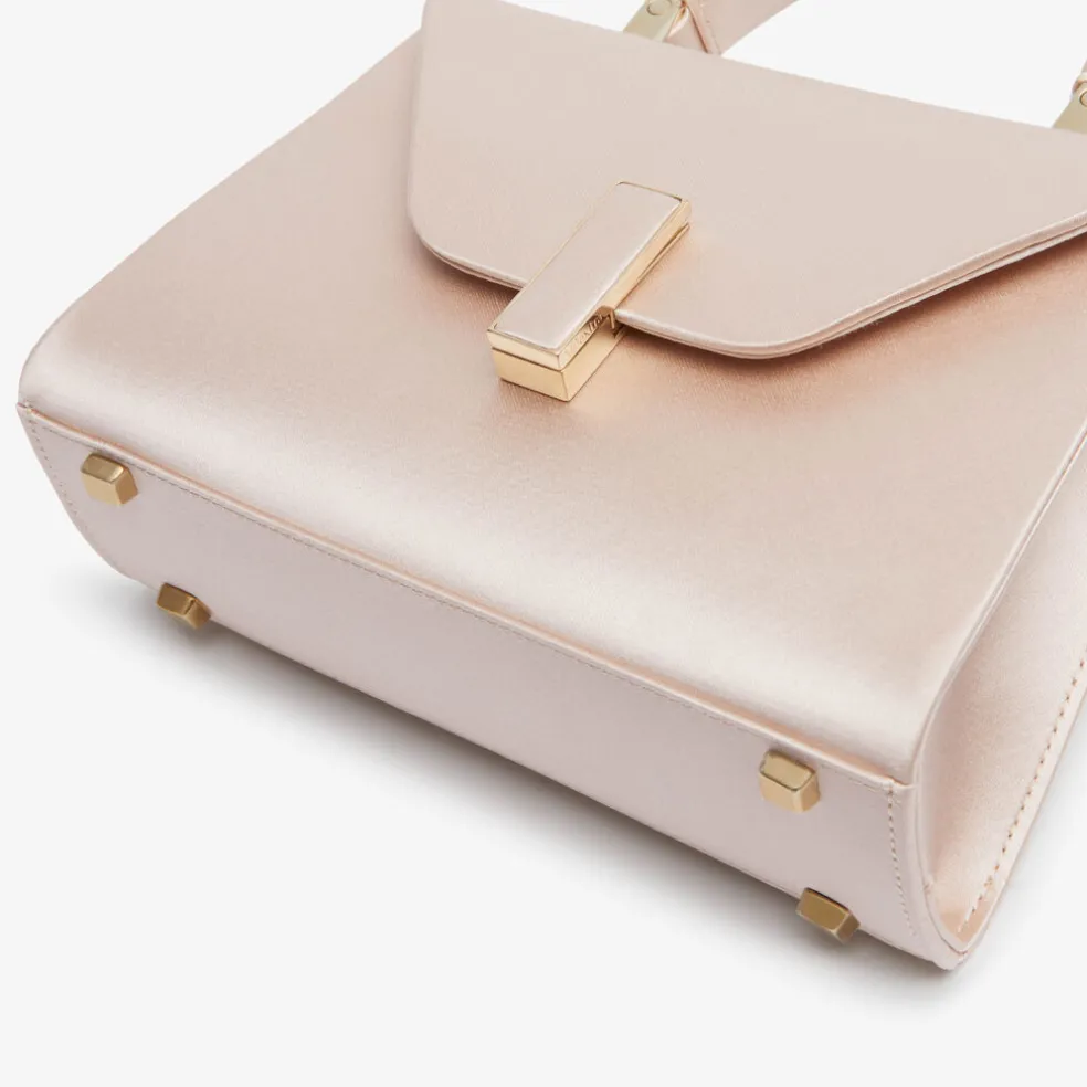 Iside Satin Crossbody Micro Bag