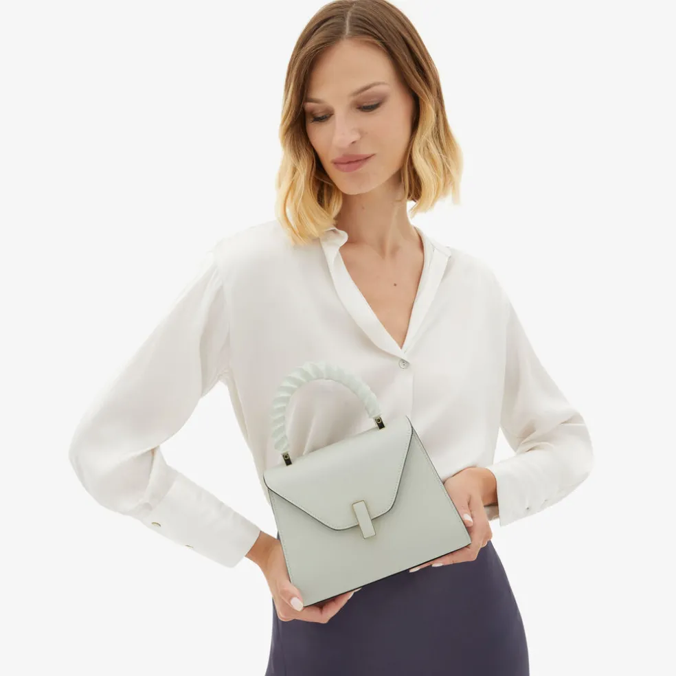 Iside Twirl Top Handle Mini Bag