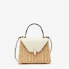 Iside Wicker Top Handle Mini Bag