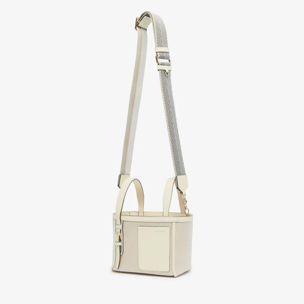 Soft Canvas Bucket Micro Bag