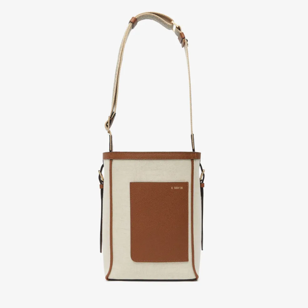 Soft Canvas Bucket Mini Bag