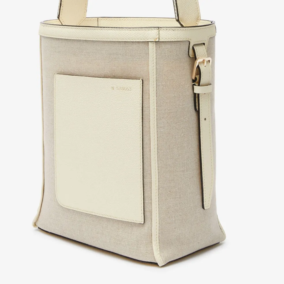 Soft Canvas Bucket Mini Bag