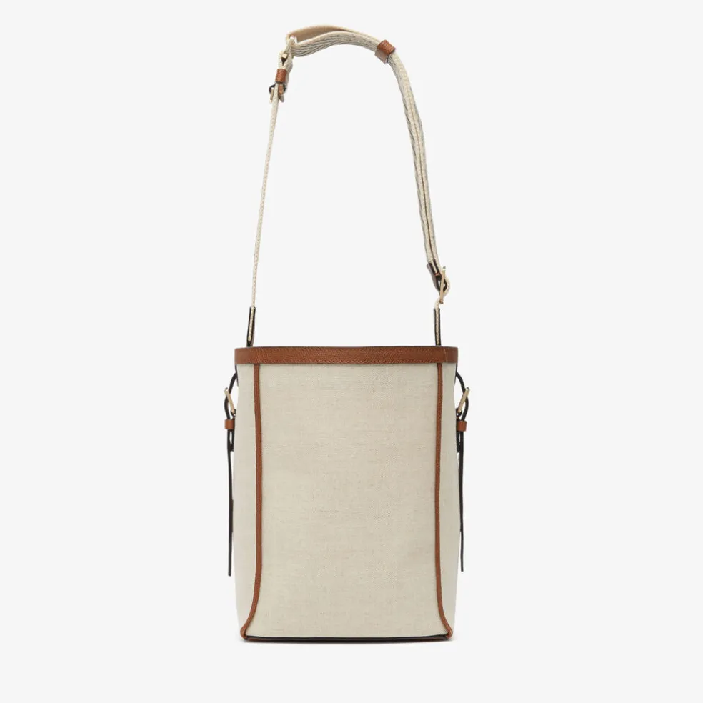 Soft Canvas Bucket Mini Bag