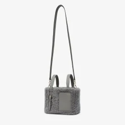 Soft Shearling Bucket Micro Bag