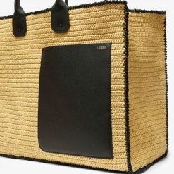 Soft Tote Raffia Crochet Maxi Bag
