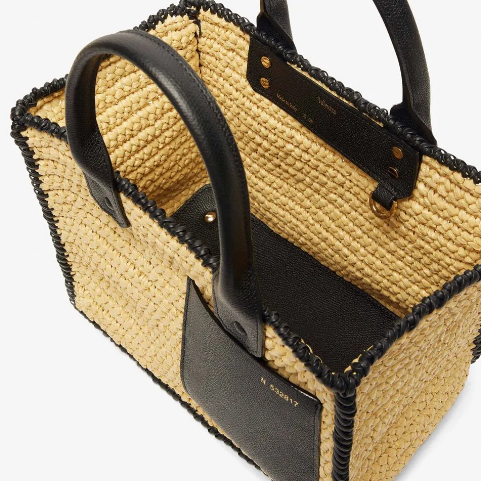 Soft Tote Raffia Crochet Mini Bag
