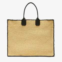 Soft Tote Raffia Crochet Maxi Bag