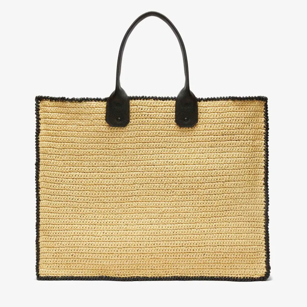 Soft Tote Raffia Crochet Maxi Bag