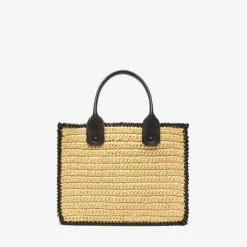 Soft Tote Raffia Crochet Mini Bag