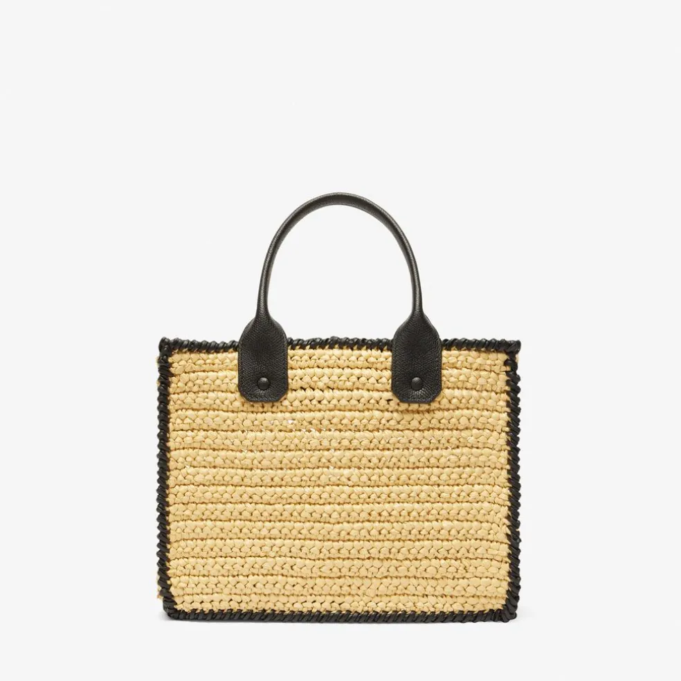 Soft Tote Raffia Crochet Mini Bag