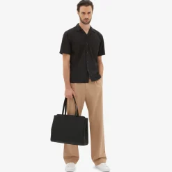 V-line Horizontal Shopping Bag